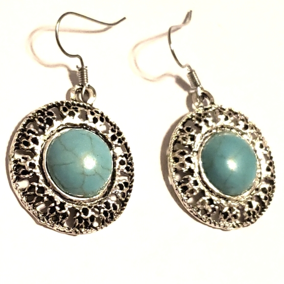 Jewelry - ❤ 3/$25 ALL TURQUOISE EARRINGS